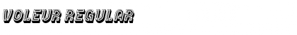 Download Voleur Regular Font Title Preview