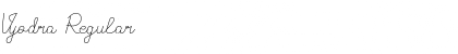 Download Vyodra Regular Font Title Preview
