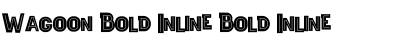 Download Wagoon Bold Inline Bold Inline Font