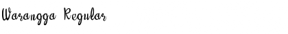 Download Warangga Regular Font Title Preview