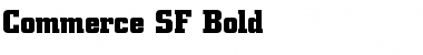Download Commerce SF Bold Font Title Preview