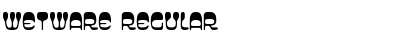 Download Wetware Regular Font Title Preview
