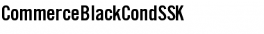 Download CommerceBlackCondSSK Regular Font Title Preview