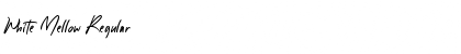 Download White Mellow Regular Font Title Preview