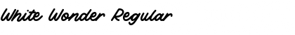 Download White Wonder Regular Font Title Preview