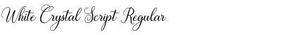 Download White Crystal Script Regular Font Title Preview
