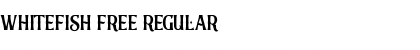 Download Whitefish FREE Regular Font Title Preview