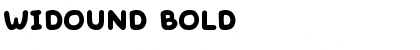 Download Widound Bold Font Title Preview