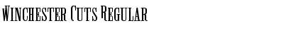 Download Winchester Cuts Regular Font Title Preview