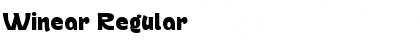 Download Winear Regular Font Title Preview