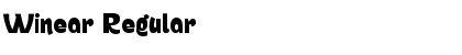 Download Winear Regular Font Title Preview