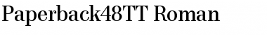 Download Paperback 48 TT Regular Font Title Preview