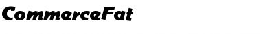 Download Commerce Regular Font Title Preview