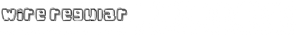Download Wire Regular Font Title Preview