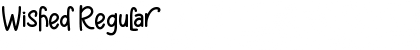 Download Wished Regular Font Title Preview