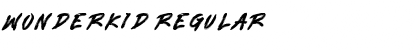 Download WONDERKID Regular Font Title Preview