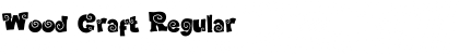 Download Wood Craft Regular Font Title Preview