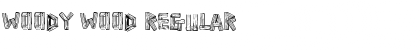 Download Woody Wood Regular Font Title Preview