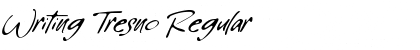 Download Writing Tresno Regular Font Title Preview