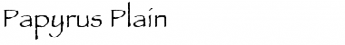 Download Papyrus Regular Font Title Preview
