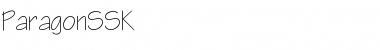 Download ParagonSSK Regular Font Title Preview