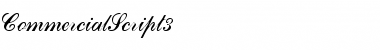 Download CommercialScript3 Regular Font Title Preview