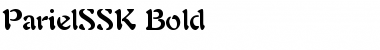 Download ParielSSK Bold Font Title Preview