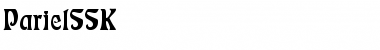 Download ParielSSK Regular Font Title Preview