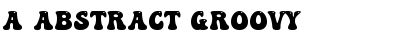 Download a Abstract Groovy Regular Font Title Preview