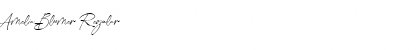 Download Amelia_Bloomer Regular Font Title Preview