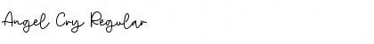 Download Angel Cry Regular Font Title Preview