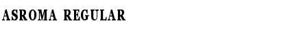 Download ASRoma Regular Font Title Preview