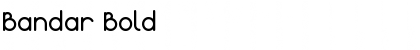 Download Bandar Bold Font Title Preview