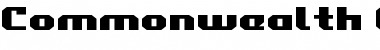 Download Commonwealth Expanded Expanded Font Title Preview