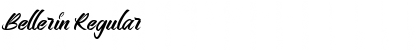 Download Bellerin Regular Font Title Preview