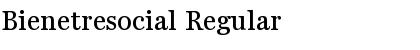 Download Bienetresocial Regular Font Title Preview