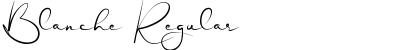 Download Blanche Regular Font Title Preview
