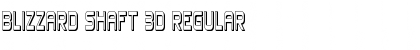 Download Blizzard Shaft 3D Regular Font Title Preview