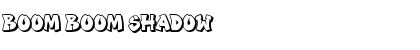 Download Boom Boom Shadow Font Title Preview