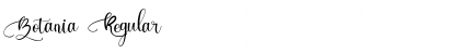 Download Botania Regular Font Title Preview