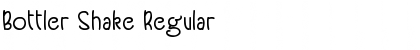Download Bottler Shake Regular Font Title Preview