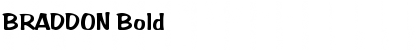 Download BRADDON Bold Font Title Preview