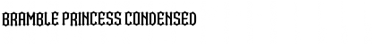 Download Bramble Princess Condensed Font Title Preview