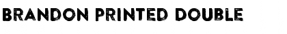 Download Brandon Printed Double Font Title Preview