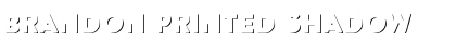Download Brandon Printed Shadow Font Title Preview