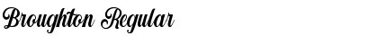 Download Broughton Regular Font Title Preview