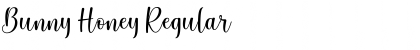 Download Bunny Honey Regular Font Title Preview