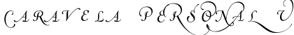 Download Caravela PERSONAL USE ONLY Regular Font Title Preview
