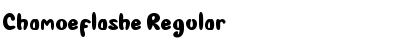 Download Chamoeflashe Regular Font Title Preview