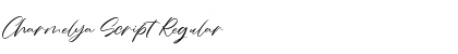 Download Charmelya Script Regular Font Title Preview